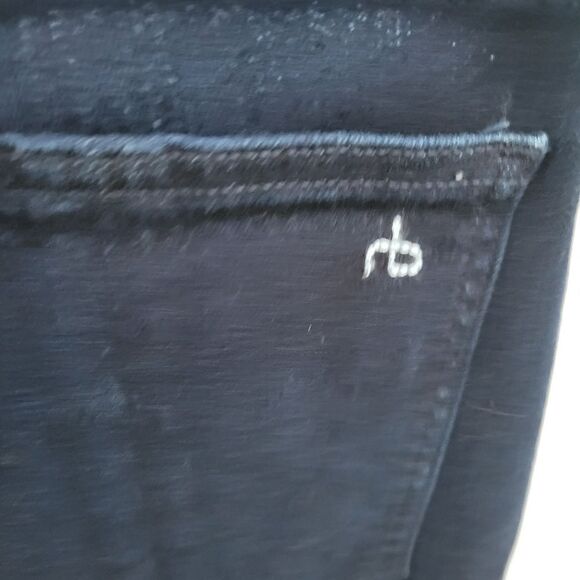 Rag & Bone Women's Dark Blue Jeans - Picture 4 of 7